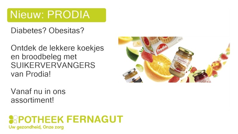 Nieuw in ons assortiment: prodia