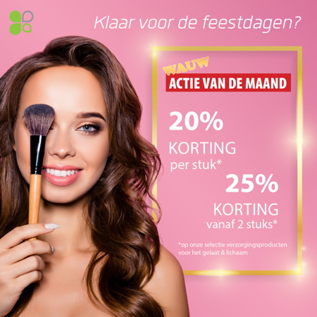 Feestactie van de maand